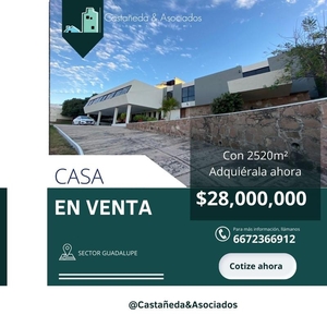 Casa VENTA Col. Guadalupe Culiacán Sinaloa