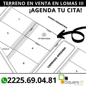 Terreno en Venta en Parque Veracruz, Súper precio, último lote de 156 m2