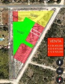 2 lotes residenciales en zona norte dzityá, urbanizados, de 300m2 y 360 m2