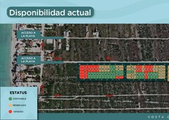 de 200 a 300 mts. en venta en pueblo chicxulub puerto progreso