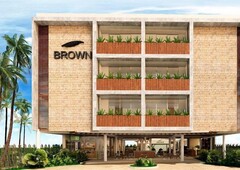 doomos. ultimo departamento en venta en telchac, brown luxury beach