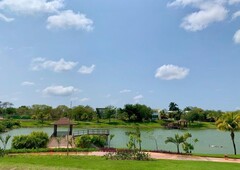 terreno en venta yucatan country club, mérida vista a lago
