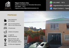 casas en venta - 104m2 - 3 recámaras - guadalajara - 1,035,500