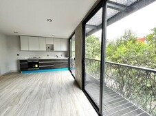en venta, nuevo departamento con balcon cuauhtemoc - 73 m2