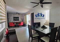 casas en renta - 180m2 - 3 recámaras - ciudad del carmen - 18,000