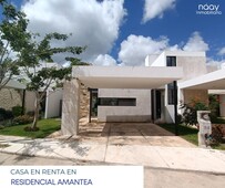 doomos. casa en renta en residencial amantea nt-322