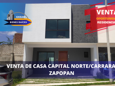 Se vende casa en Capital Norte, Coto Carrara, Zapopan