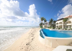 3 bedroom beachfront condo for sale in playa del carmen