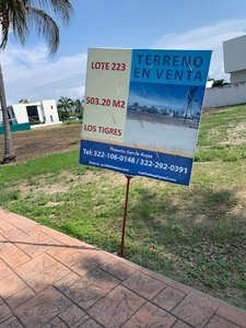 Lote residencial Ubicado en el fraccionamiento los tigres, en Nuevo Vallarta Nayarit,