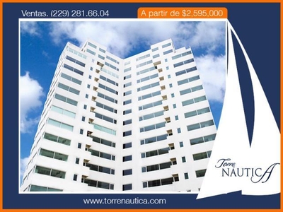 Torre Náutica Veracruz Departamentos a la venta...