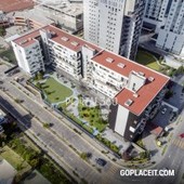 venta de departamento - park view apartments, onamiento lomas de angelópolis - 2 baños - 105.34 m2
