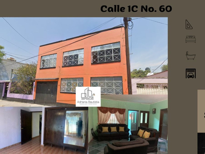 Casa En Calle 1c No. 60, Delegacion Gam, Col.san José De La Escalera 2 Estacionamientos