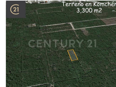 Se Vende Terreno Al Norte De Mérida, En Komchén, Yucatán.