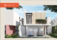 CASA EN VENTA EN MÉRIDA, PRIVADA MACORA 86, MODELO A, PREVENTA