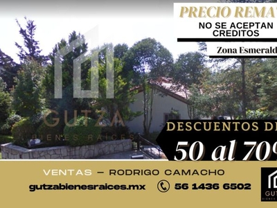 Gran Remate, Casa en Venta, Zona Esmeralda, Estado de Mexico. RCV