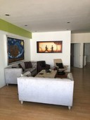 hermoso departamento en renta con o sin muebles de 130 m2 en santa fe. gc