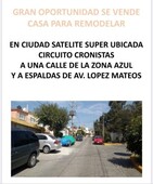 casa en venta en cd. satélite