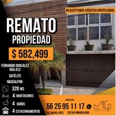 remato hermosa casa en cd. satélite naucalpan