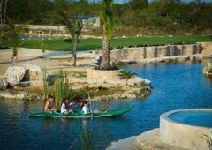 Se vende terreno en Dzizil-ha, privada con lago en Merida, Yucatan