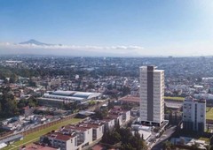 departamento en zavaleta - con vistas panorámicas de la ciudad de puebla