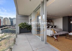 departamento en venta en infiniti santa fe, del. álvaro obregón, cdmx - 1 habitación - 110 m2