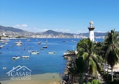 departamento de playa en condominio la marina , acapulco.