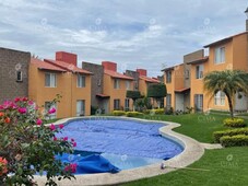 renta casa en condominio ahuatlán - r128