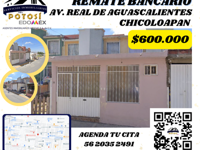 Casa en venta Av Real De Aguascalientes, Chicoloapan De Juárez, Estado De México, México