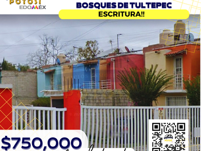 Casa en venta Bosques De Trueno 2-56, El Bosque, 54984 Santiago Teyahualco, Méx., México