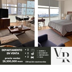 Doomos. Departamento en venta en City Santa Fe, torre Amsterdam, Santa Fe Cuajimalpa, Cuajimalpa de Morelos, CDMX