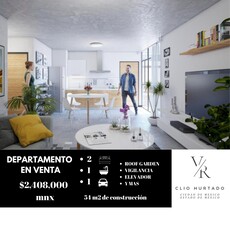 Doomos. Departamento en venta en Zarco, Guerrero, 06300, Cuauhtémoc, CDMX.