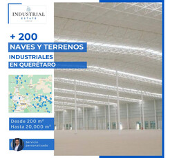 Nave Industrial En Renta Zona Aeropuerto De Querétaro 24,000 M2