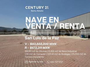 Nave Industrial En Venta En San Luis De La Paz Guanajuato.