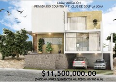 PRE VENTA CASA HABITACIÓN CLUB DE GOLF LA LOMA