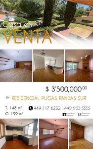 Casa en Venta en Pulgas Pandas Sur Aguascalientes, Aguascalientes