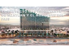1 cuarto, 88 m departamentos en venta en mazatlan frente al mar