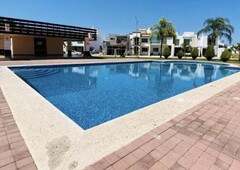 4 cuartos, 500 m hermosa casa en renta en la playa chicxulub, yucatan