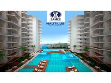 2 cuartos, 85 m condominio en preventa nautilus marina gran living mazatlan