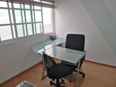 6 m renta oficina equipada, incluida sala de juntas. en cdmx