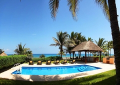 beyond spectacular oceanfront condo in the best gated golf community in the mayan riviera