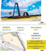 venta macrolote en zapopan ideal plaza comercial vertical en madeiras cap nte