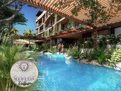 Departamento En Venta En Tulum, Menesse Tulum, Estudio Penthouse