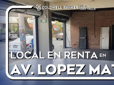 Local En Renta, Avenida López Mateos