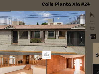 Casa En Tlalnepantla Estado De Mexico, Atizapán , Col. Fracc. Electra, Calle Planta Xia #24. Cuenta Con 2 Lugares De Estacionamiento. Abm135-za