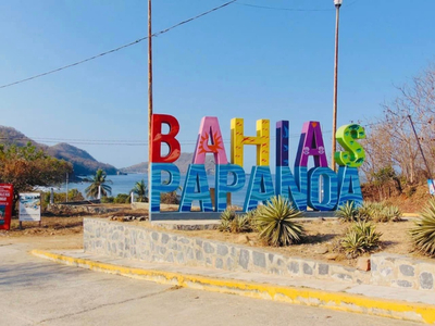 Terrenos A 300 Metros De La Playa Bahias De Papanoa, Guerrero A 30 Min De Acapulco