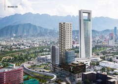 departamento en venta en el centro - monterrey, n. l. dmsl