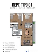 venta de departamento para estrenar en residencial parkseis, naucalpan - 2 habitaciones - 2 baños - 148 m2