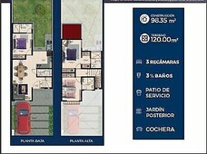 casas en venta - 120m2 - 3 recámaras - san gerardo - 1,602,000