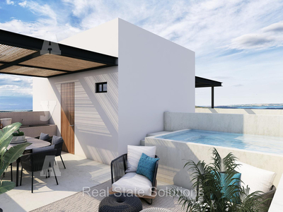 Casa Nueva En Venta, 3 Recámaras, 2 Niveles, Piscina En Roof Top, Playa Del Carmen