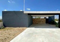 Estrena Casa de Una Planta, 3 Recámaras y piscina en Dzityá Mérida